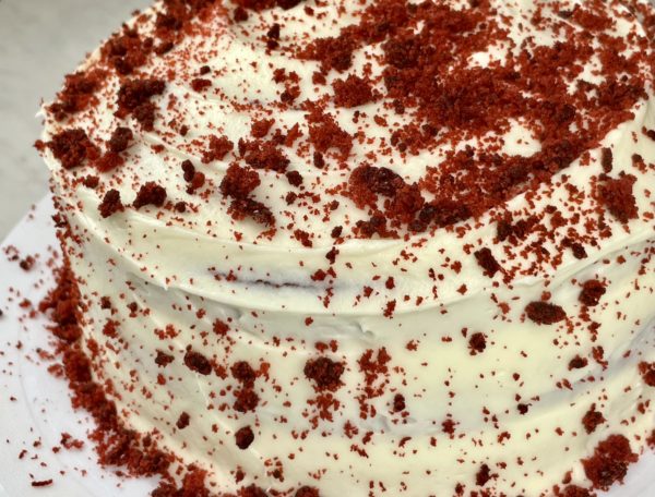 Red Velvet Cake with Cream Cheese Frosting